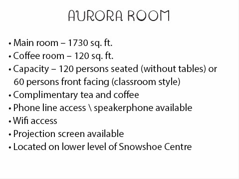Aurora Room Description
